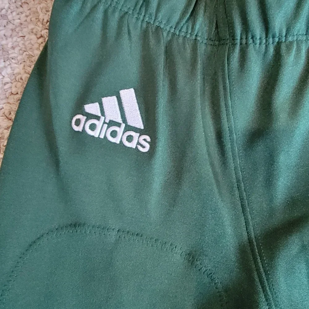 NWT Adidas Dark Green Football Pants Size Medium